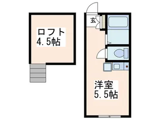 G・Aヒルズ藤ヶ丘【2階】の間取り