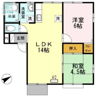 アネックス木場 A棟【1階】の間取り