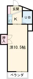 第3富士レイホービル【4階】の間取り