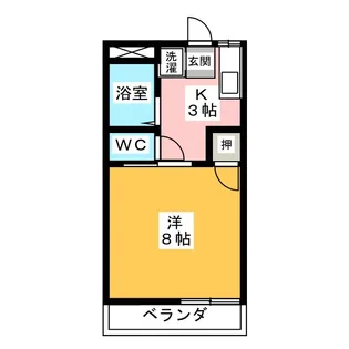 II Be cozy【1階】の間取り