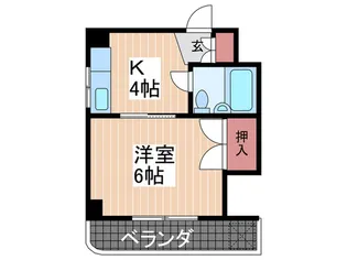 エレガンスビル【3階】の間取り