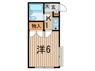 ベテルホ-ム【2階】の間取り