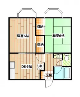 ヴィラクレモナ【2階】の間取り