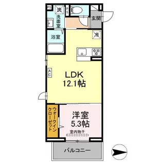 グレイスガーデンA【2階】の間取り