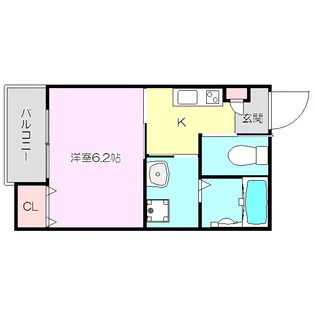 エム・ステージ新大阪【1階】の間取り
