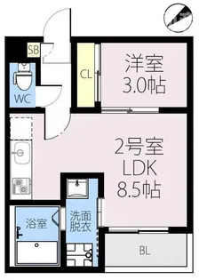 REGALEST Feliz【1階】の間取り