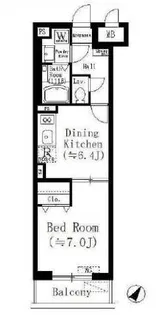 ルーチェ六義園【3階】の間取り