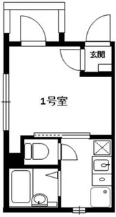 リーヴェルGino元住吉【1階】の間取り