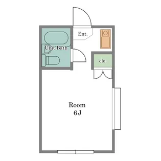 レッドパインハイム【1階】の間取り