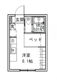 ハイドランジア草津【2階】の間取り