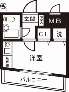 THEリアライズ【2階】の間取り