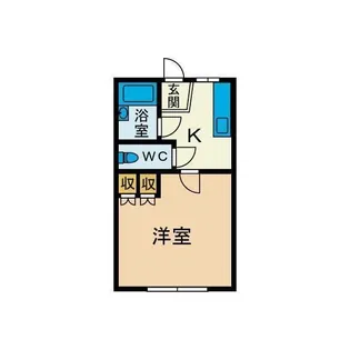 ホワイトハイツ【2階】の間取り