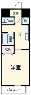 エスペランサ鳴海【1階】の間取り