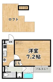 サンモール大和田【2階】の間取り