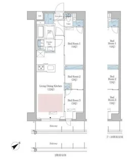アーバネックス早稲田【9階】の間取り