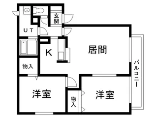 Vine-Yard Bloom【1階】の間取り