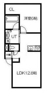 ジャルダン・フラノ【1階】の間取り