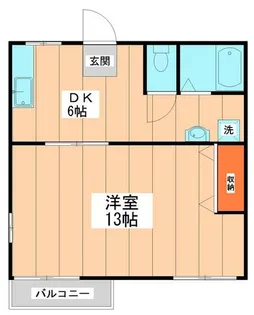 メゾン・ド・エスポワール【2階】の間取り