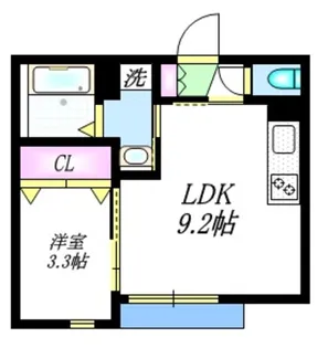 ハイム グランツ【1階】の間取り