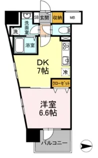 D-room早稲田【2階】の間取り