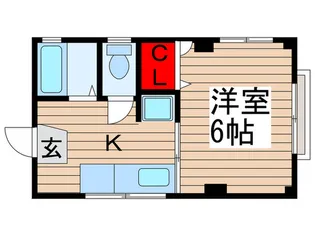 いぬいマンション【3階】の間取り