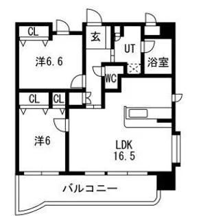 ESPERANZA・M【8階】の間取り