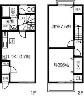 Belle Demeure コートエレガンス IIの間取り