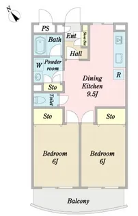 シャトー高山【3階】の間取り