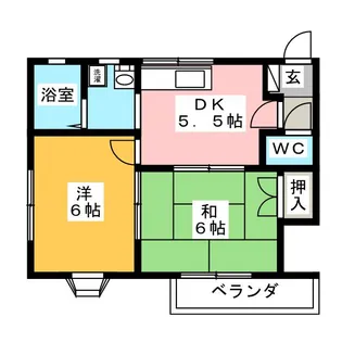 一林舎【2階】の間取り