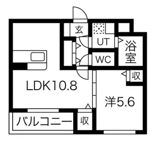 casa grigia(カーサ グリジア)【1階】の間取り