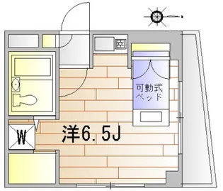 第3丸仙ハイツ【3階】の間取り