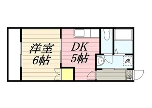 グランデージフルールI【2階】の間取り