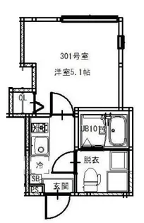 ZENITH平井【3階】の間取り