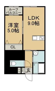 Growth Kibana【1階】の間取り