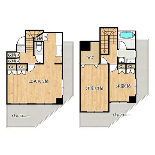 プランタンカミヤの間取り