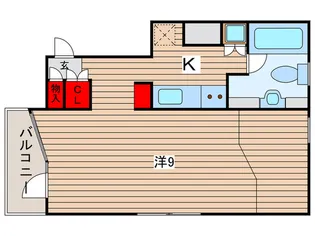 IK稲毛【2階】の間取り