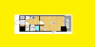 エスリード新大阪第5【4階】の間取り