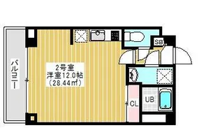 ヒルズ東日暮里【4階】の間取り