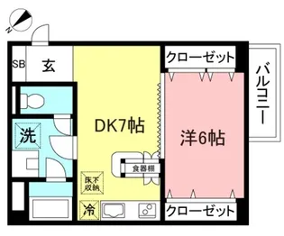 師岡ガーデン【2階】の間取り