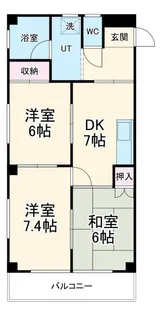 メゾンα【2階】の間取り