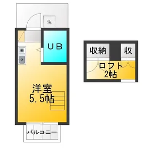 メゾン芝久保【1階】の間取り