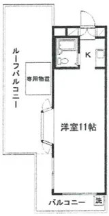ユースフル目白【4階】の間取り