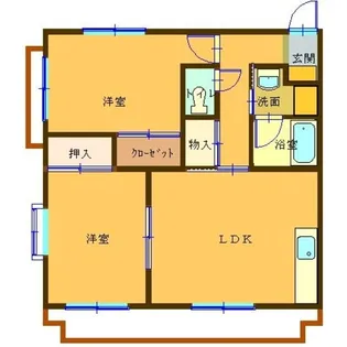 花みずき【2階】の間取り