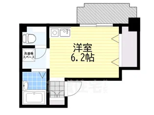 ベルロード六甲【2階】の間取り