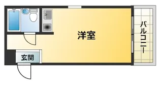 ダイドーメゾン上新庄【6階】の間取り
