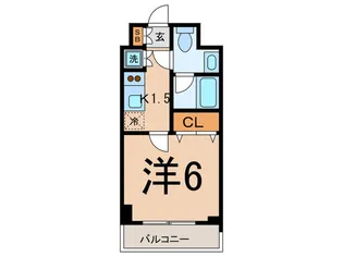 KDXレジデンス雪谷大塚【6階】の間取り