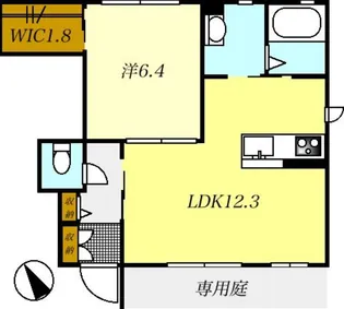 ShaMaison フロレスタ【1階】の間取り