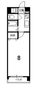 ソレイユ・ルーチェ【2階】の間取り