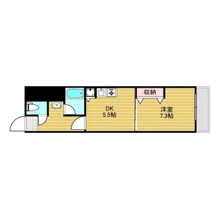 ドムス・ドイ【8階】の間取り