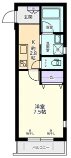 アビタシオン幡ヶ谷【3階】の間取り